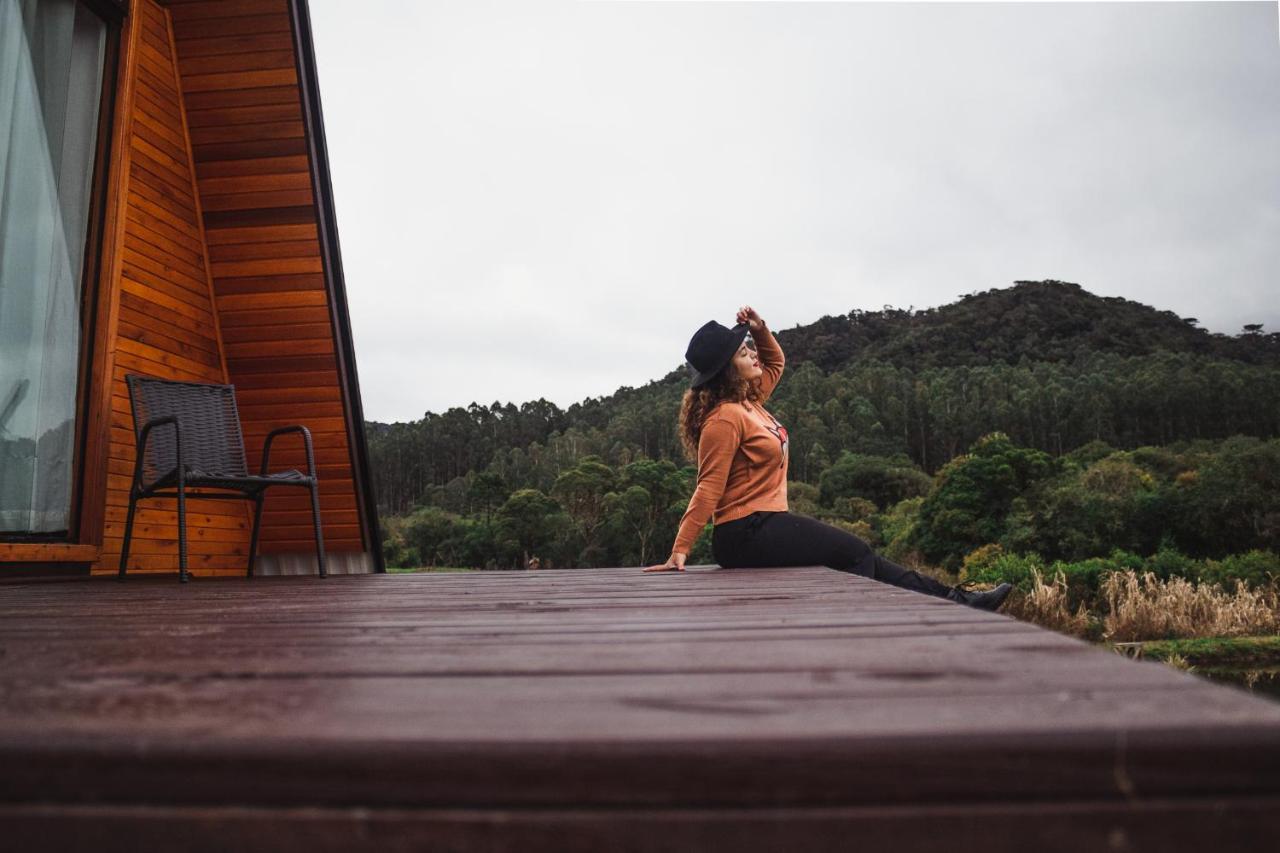 Chale Romantico Com Banheira De Hidromassagem E Lareira Bom Retiro  Kültér fotó